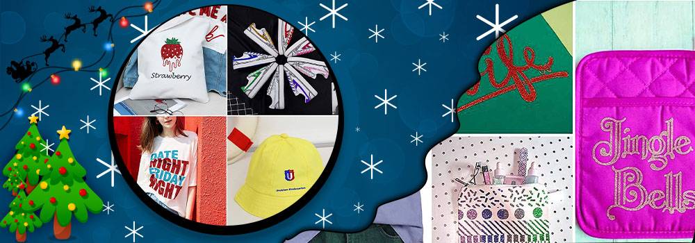VENYL HTV banner – seasonal apparel